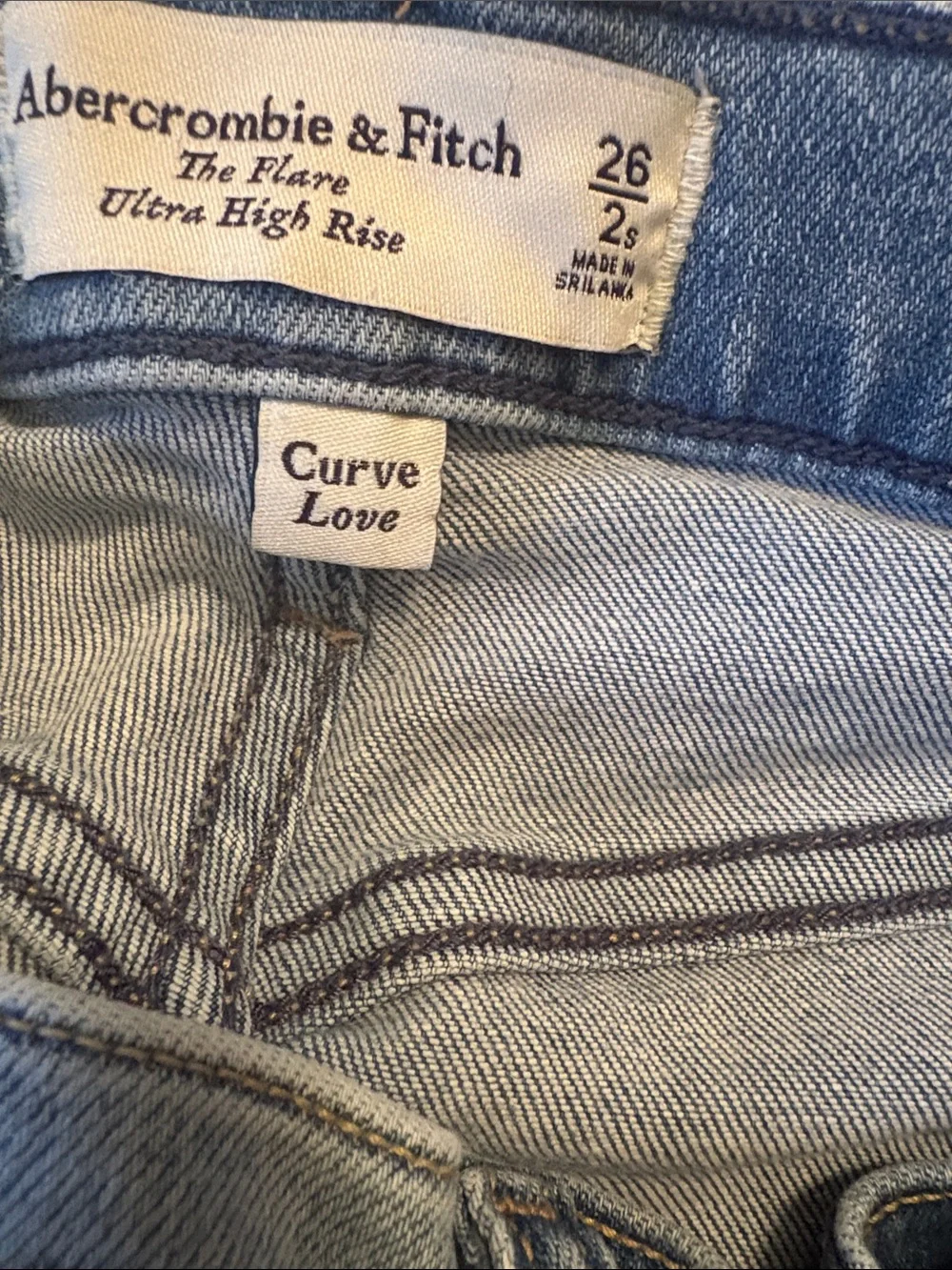 Abercrombie & Fitch high rise